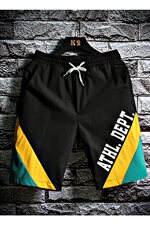短裤男潮牌ins五分裤潮流宽松休闲夏季外穿薄款百搭潮V101，男装休闲裤，星座509