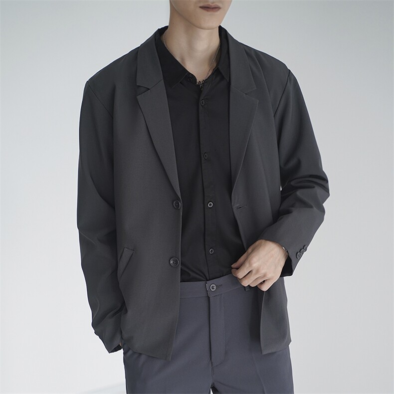 男士西装英伦轻熟风男士单排扣西服XF01P55,男装西服套装,电商D325