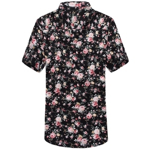新款男士花衬衫短袖休闲衬衫228-CS12-P30图片