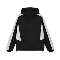 J9869-P70新款拼色户外运动防风服双面穿夹克连帽外套，男装夹克，星座617A-2