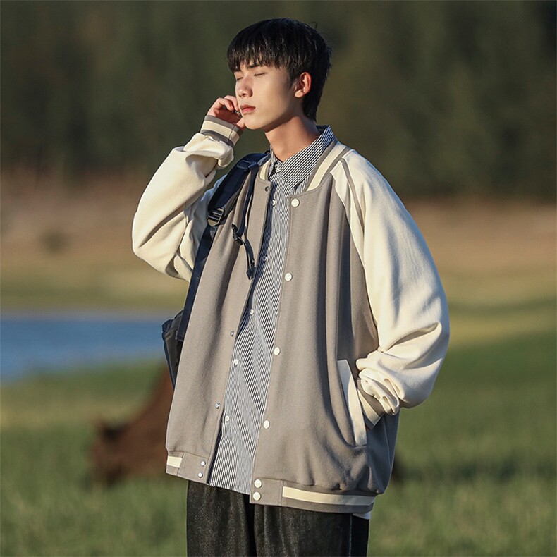 秋季新款男百搭CITYBOY风针织外套WT3409-P55控78,男装夹克,星座717