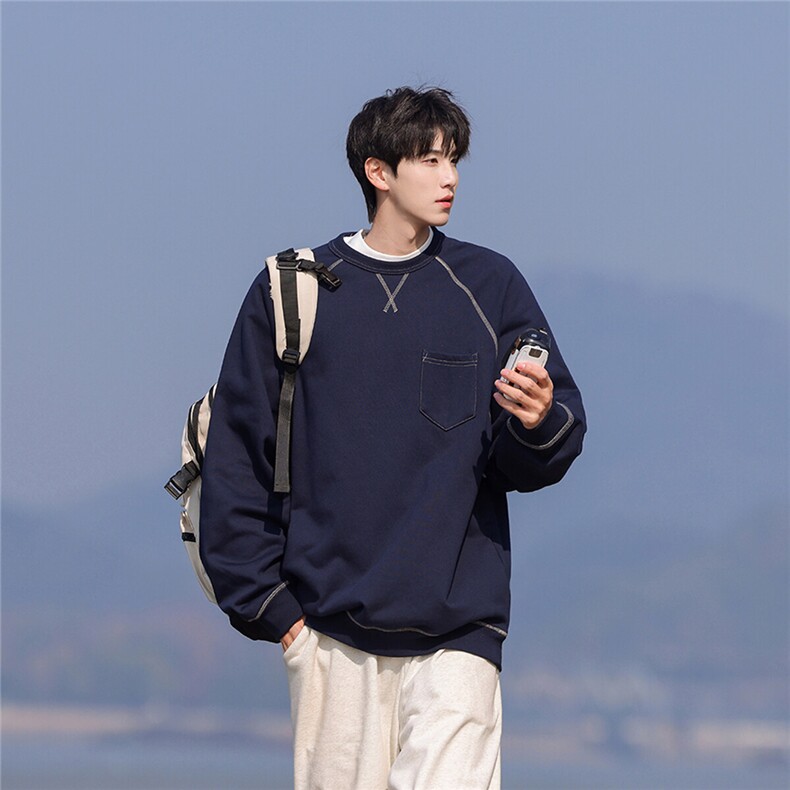 可二开华棉卫衣大码M-5XL表面100%棉底部100%聚酯纤维WY77972P50，男装卫衣，星座227-7