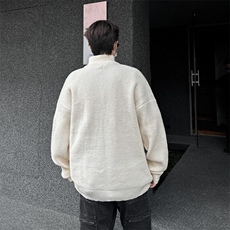 新款美式潮立领毛衣Y607P60，男装针织衫/毛衣，星座1116-2