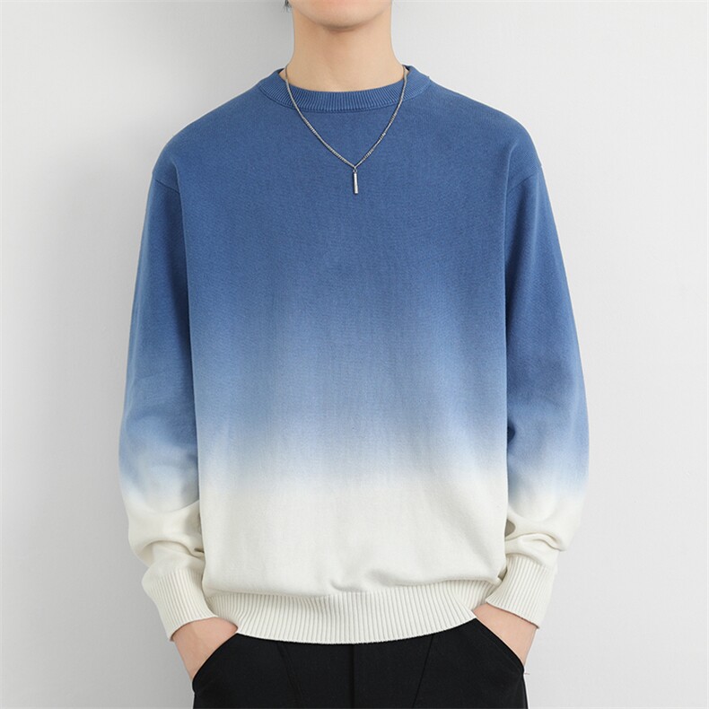 秋季潮牌宽松内搭纯棉针织衫保暖冬装羊毛衫MY9670P60，男装针织衫/毛衣，星座914