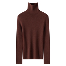 2026年秋季时尚百搭通勤简约休闲高翻领长袖，女装羊绒衫，蚂蚁派对工厂直营店