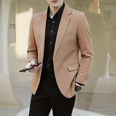 2025春季大货S-5XL男士休闲西装单西外套上衣DX6803P165，男装西服套装，电商D216