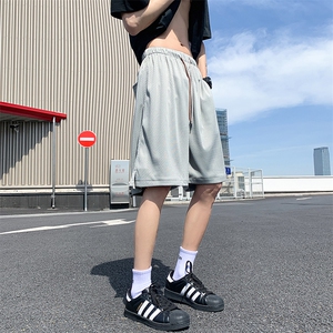 8XL-M特大码短裤男宽松运动裤夏季休闲裤户外冰丝五分裤DK1530P25图片