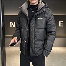 冬季新款男士韩版白鸭绒加厚防寒连帽羽绒服外套上衣YR137P180，男装羽绒服，电商B226-2（原B217-2）