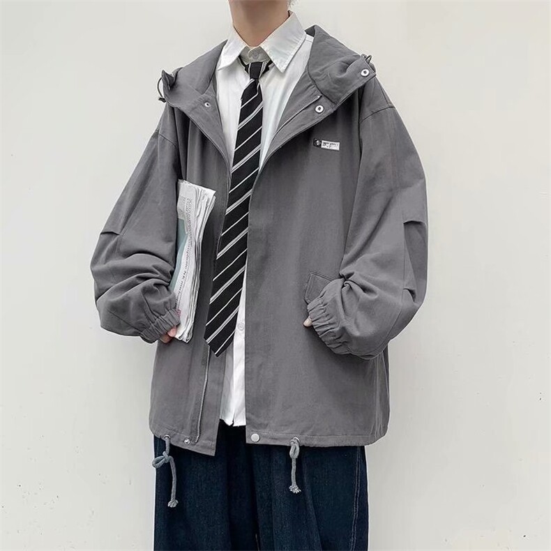 工装外套男生韩版秋装上衣潮牌宽松夹克港风帅气潮insW1694-P55,男装夹克,星座512-2