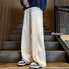 XZ616秋冬新款重磅欧棉绒破缝打褶休闲长裤TY1124P65控78，男装休闲裤，星座512A（原616）