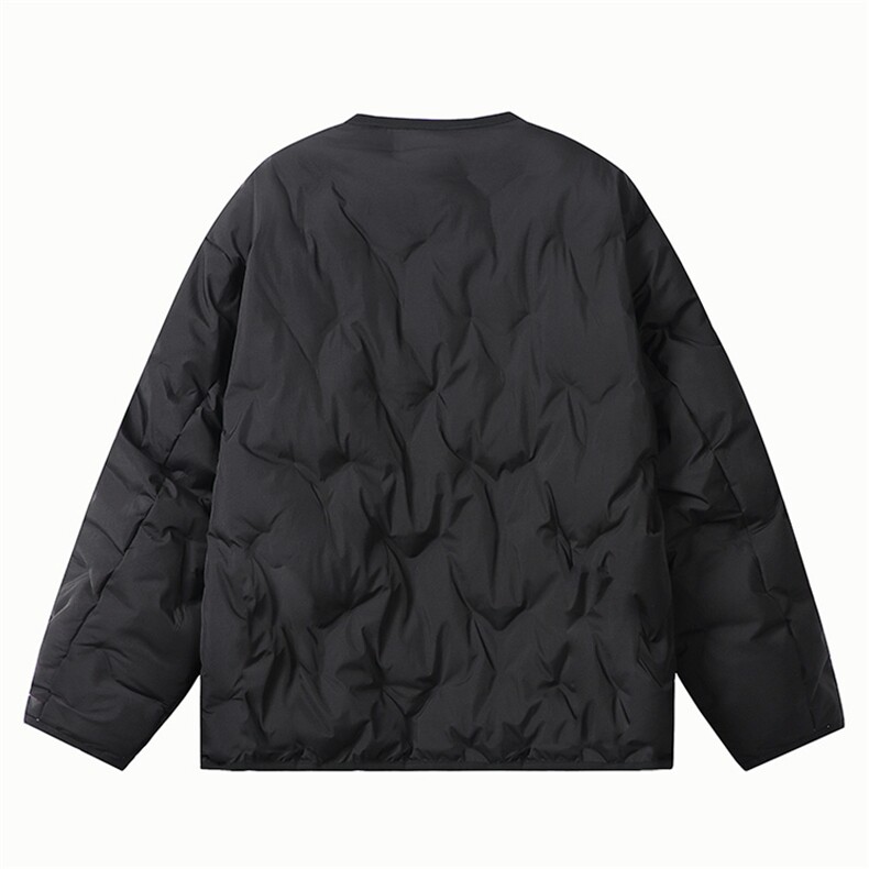 【现货主推】YR2516-P245羽绒服男全包边压胶工艺设计感外套,男装羽绒服,星座810(原QT5070)