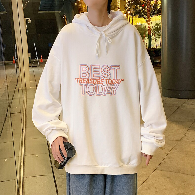 WY2181-P35加绒款-P40纯棉连帽卫衣男大码运动帽衫宽松薄外套男,男装卫衣,电商A040