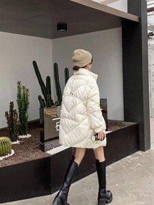 长款羽绒服,女装羽绒服,玉米青豆