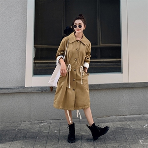 2021春秋装新款风衣女中长款Z1992图片