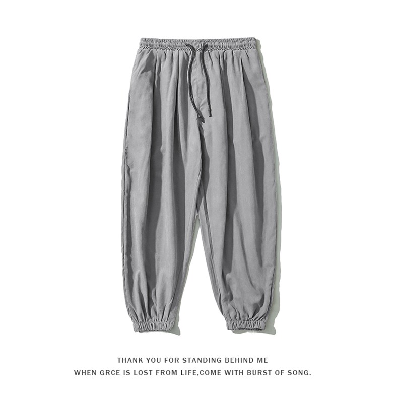 2023春新款面料成分：面料：90%聚酯纤维10%锦纶K2010-P35,男装休闲裤,电商A082