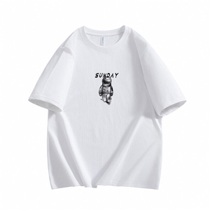 240克索罗娜7A抗菌冰感速干太空人圆领宽松T恤 S-5XL 特P22 TTK图片