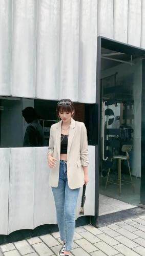 现货首席巨爆板，七色五码S一XXL欧韩时尚潮流小西服，女装，G&F港孚