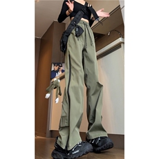 秋季新款户外机能防水魔术贴宽松冲锋裤B315-K24302-特p35控68，男装休闲裤，电商B315