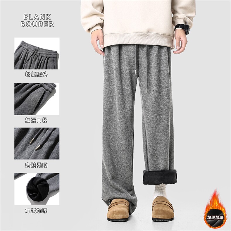 A310-K86027JR(加绒）P55-X79成分：45粘胶28锦纶22聚酯纤维5氨纶，男装休闲裤，电商A310