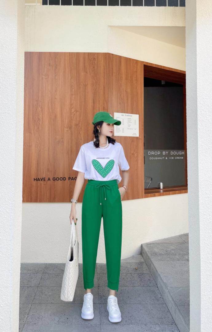 夏季新款！立体钻石针织萝卜裤，其它，欧洛风琴