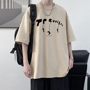 麂皮绒短袖t恤男大码半袖男 JD82449-P25图片