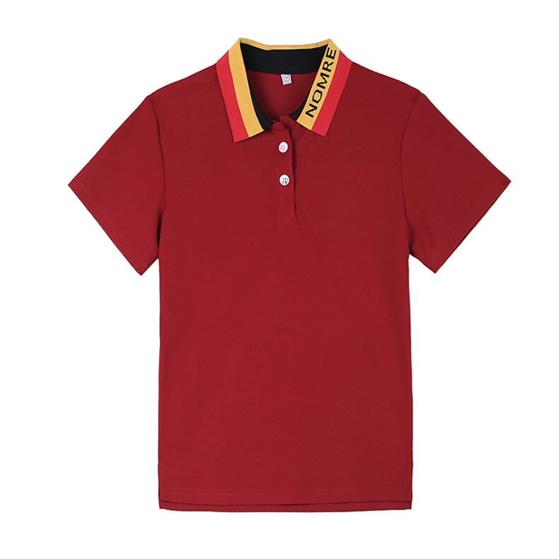 燕颉POLO衫夏款女士2023夏季新款中老年妈妈翻领衣服正肩体恤上衣,女装T恤,燕颉服饰