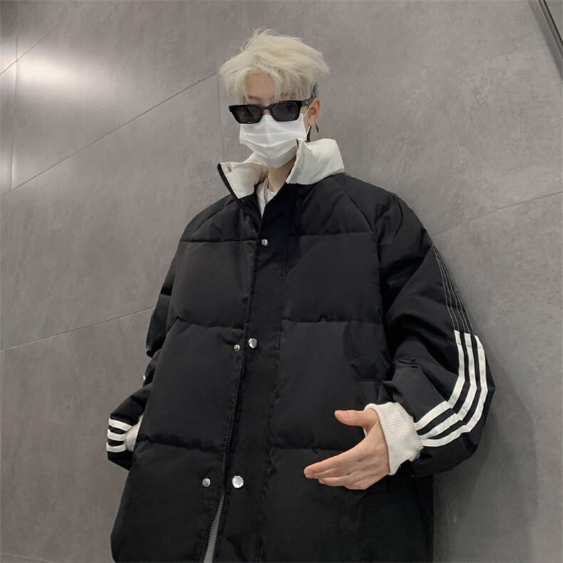 ！2025秋冬男士立领棉衣撞色潮牌棉服MY200特P75，男装棉衣，电商B220