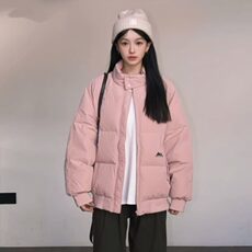 网络图现货羽绒棉服纯色中性风宽松保暖外套RM897-P85，男装棉衣，星座1005-4