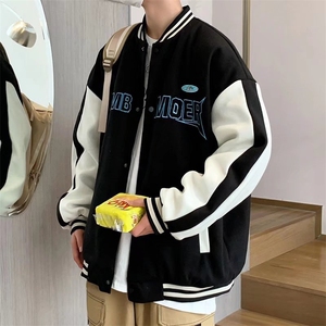 潮流夹克潮男春季棒球服J730P65图片