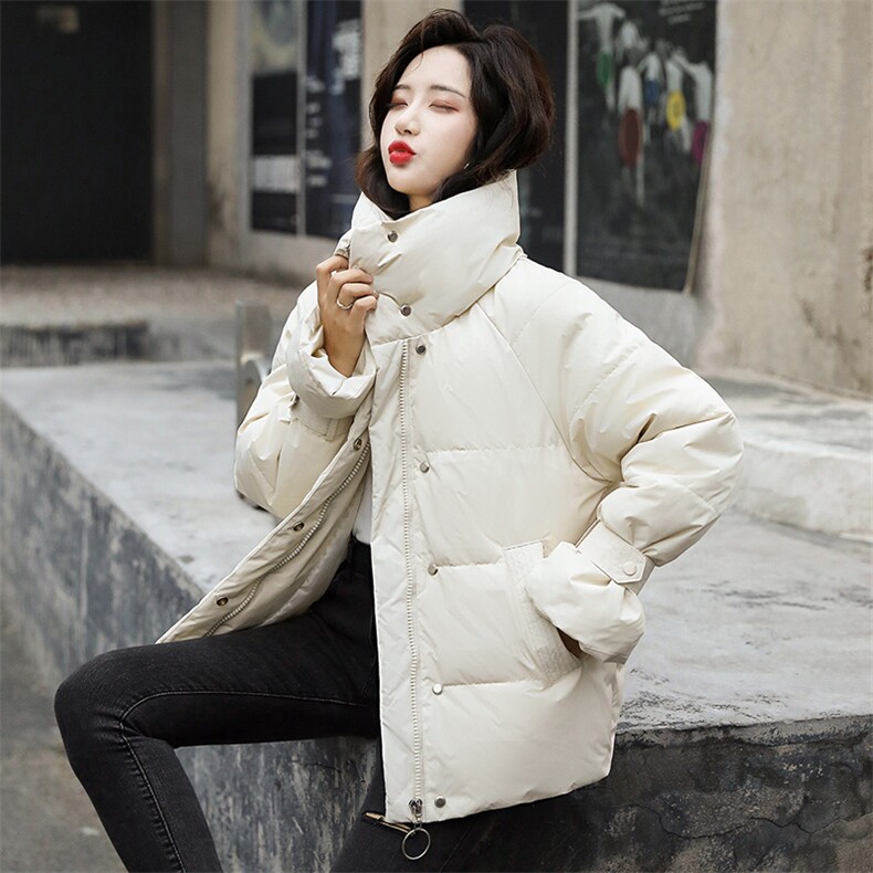 气质时尚潮流棉衣/棉服宽松2020年冬季休闲长袖优雅,女装棉衣/棉服,奋斗女王