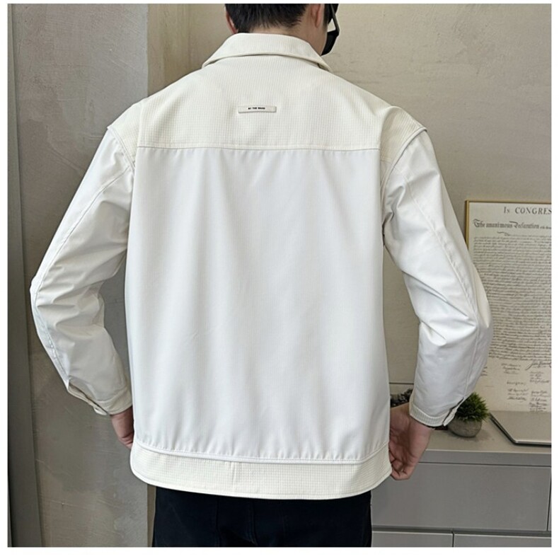 W10657-P63网图现货休闲百搭潮流行政夹克外套高品质,男装夹克,星座1608