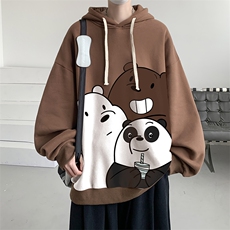 连帽卫衣男大码运动服帽衫外套WY2277-P35加绒款-P40，男装卫衣，电商A040