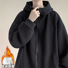 现货D232-WT116-P88控108自制款高克重刺绣加绒加厚外套班服65棉，女装短外套，电商D232