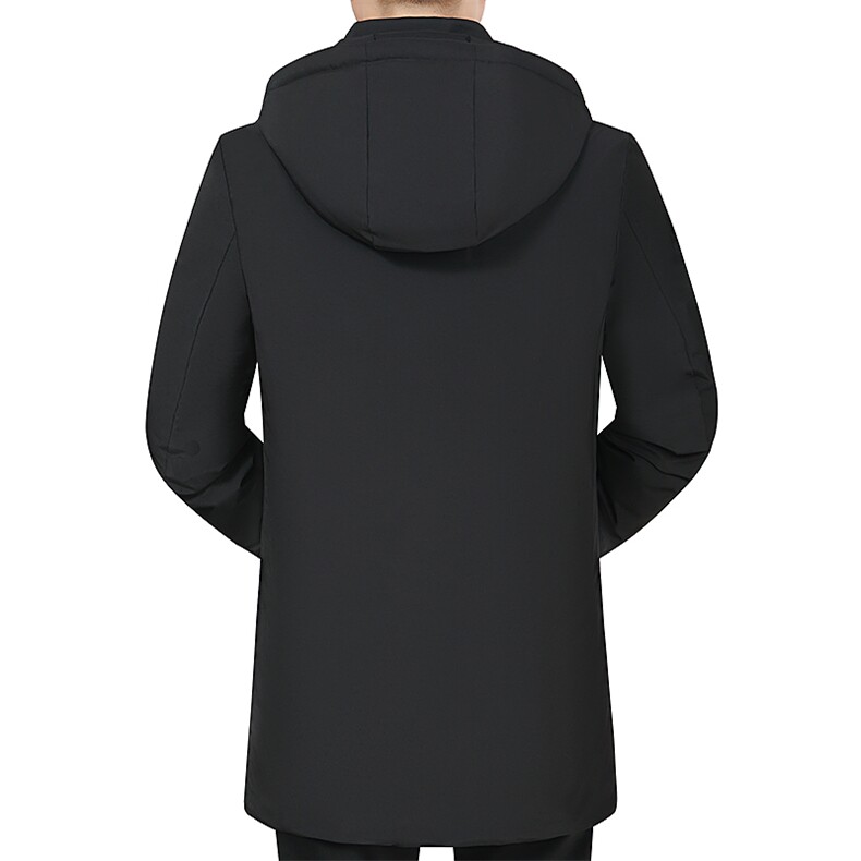 2023冬季新款男士连帽宽松免烫棉服中年休闲加厚保暖棉衣服外套,男装棉衣,电商B212（原钱塘6029）
