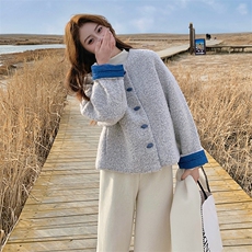 新款羊羔毛外套2C007-185-P185-k278，女装棉衣/棉服，2C007
