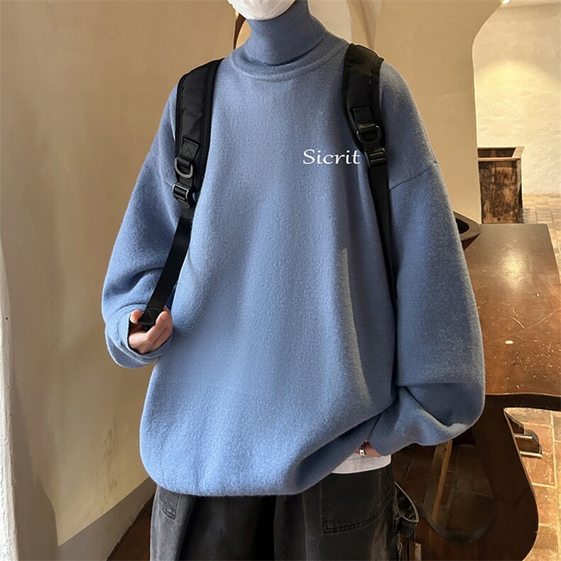 控68高领毛衣男士大码内搭毛线衣男GM45098-P45加绒款-P65,男装针织衫/毛衣,电商A040