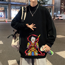 M18203-P45加绒款-P65半高领毛衣男士大码针织衫男毛线衣男，男装针织衫/毛衣，电商A040