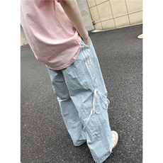 XZ612-K772-P55控78夏季多巴胺伞兵裤蝴蝶结运动休闲裤速干裤，男装休闲裤，星座612