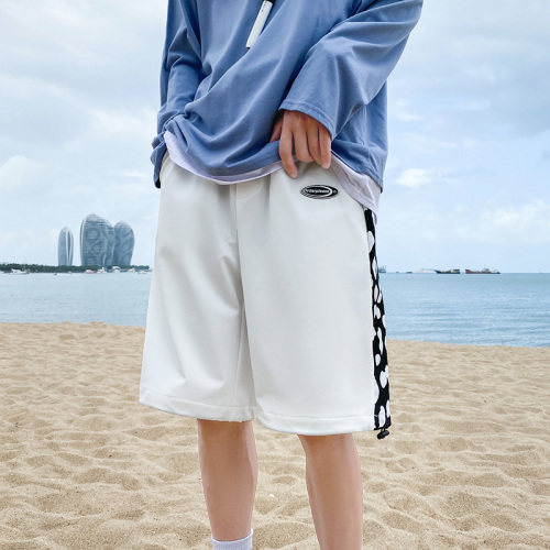 2021夏季港风短裤男宽松中性五分裤情侣款DS-A160-1-511-P25,男装休闲裤,电商C323-1