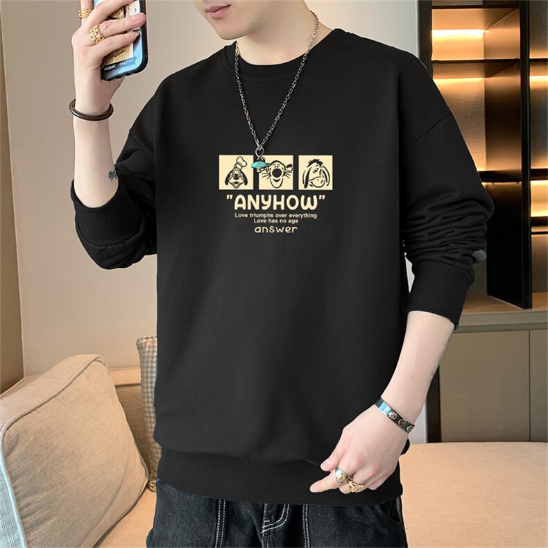 抖音直播货源现货2025秋冬新款男士印花卫衣大码休闲F187,男装卫衣,星座1816-2（原1210–2）