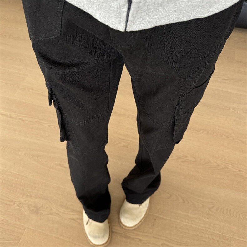 611-3BK0076TP60男女宽松显瘦美式复古cleanfit工装牛仔裤子,男装牛仔裤,星座1218（原611-3）