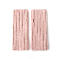 2025年新款百搭男女通用粗条羊绒护宛，手套，轩妮羊绒