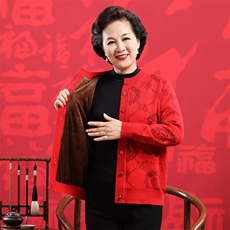 中国红女加绒