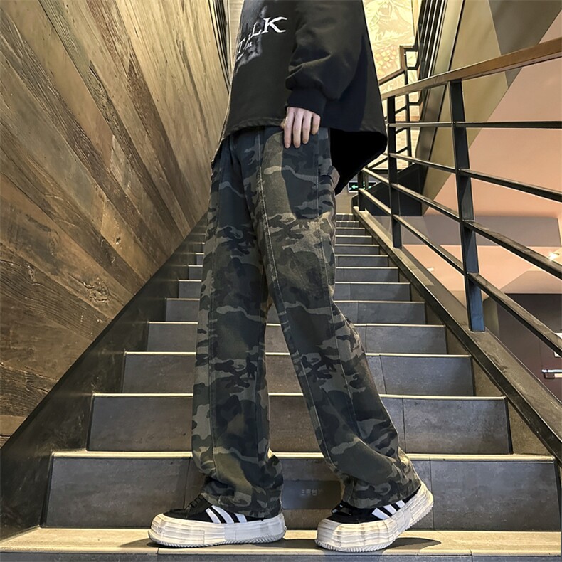 迷彩牛仔裤B342-Z500-P50加绒P60,男装牛仔裤,电商B342
