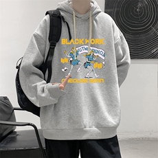 连帽卫衣男大码运动服帽衫外套WY2304-P35，男装卫衣，电商A040