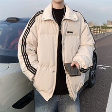 90白鸭绒羽绒服学生情侣款加厚保暖外套225-2-Y212-P235控318，男装羽绒服，星座225-2