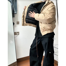 MA699-P108控148防水小牛津手塞棉堆堆袖加厚保暖棉服提供小视频，男装棉衣，星座1611A