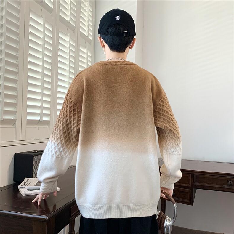 【新品】2025秋冬男士时尚休闲百搭针织连帽毛衣潮流-M249-P58,男装针织衫/毛衣,星座1105-1