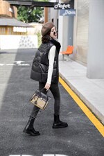 结 羽绒马甲 90白鸭绒，女装马甲，衣佳佰分