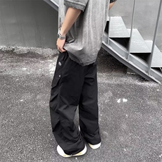 休闲裤男士韩版潮流高街帅气百搭夏季2024新款ins长裤K5325-P38，男装休闲裤，星座412-2